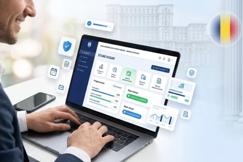 CNPP lansează noul portal pentru servicii de pensii
